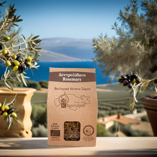 Klironomou biologische kruiden Samos - Rozemarijn (30 gram)